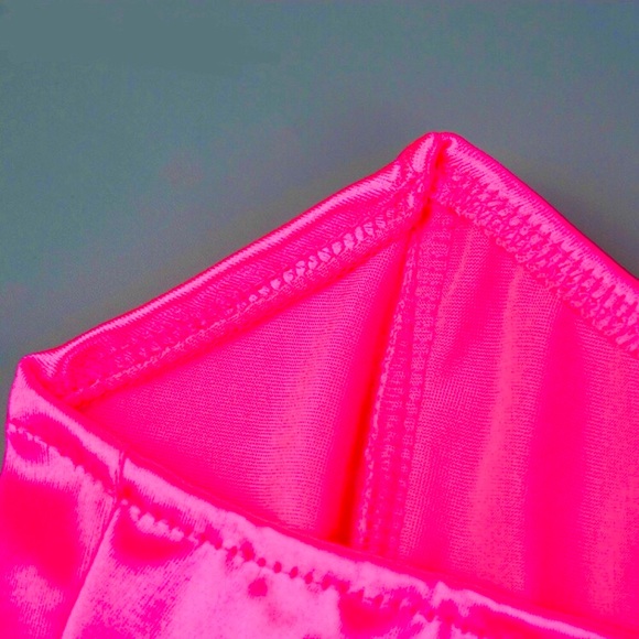 HP!✨Neon pink strapless boned corset top - Picture 7 of 10